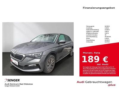Gebraucht Skoda Scala Tour 116 PS (85 kW) 2023 Graphitegrau Kleinwagen