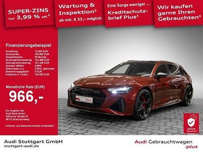 Gebraucht Audi RS6 Performance 630 PS (463 kW) 2024 Grenadinerot metallic Kombi