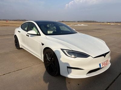 Gebraucht Tesla Model S Plaid 759 kW (1033 PS) 2023 Weiß Kleinwagen