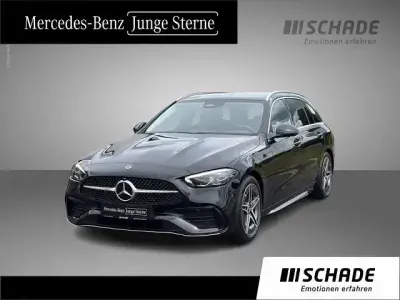 Gebraucht Mercedes C220 AMG line 200 PS (147 kW) 2022 Schwarz Limousine