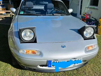 Gebraucht Mazda MX5 137 PS (100 kW) 1994 Silber Cabrio