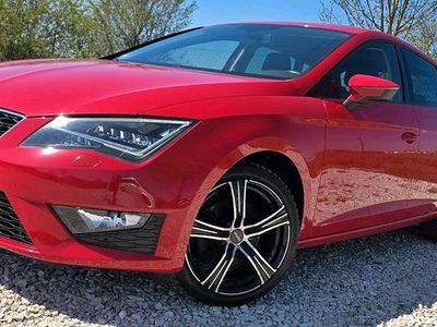 Usata Seat Leon FR 150 CV (110 kW) 2013 Rosso Berlina