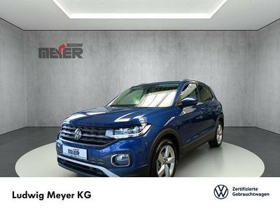Reef blue (blau) Gebraucht 2023 VW T-Cross Style SUV | 23.990 € (Fairer Preis)