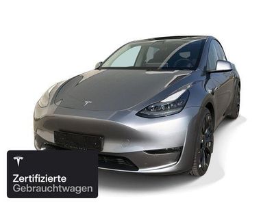 Gebraucht Tesla Model Y Performance 392 kW (533 PS) 2023 Silber SUV