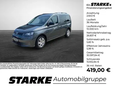 Gebraucht VW Caddy Family 116 PS (85 kW) 2024 Grau (indiumgrau metallic) Van / Kleinbus