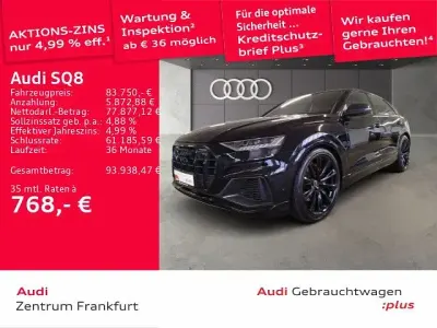 Usata Audi SQ8 Competition 507 CV (372 kW) 2023 Nero SUV