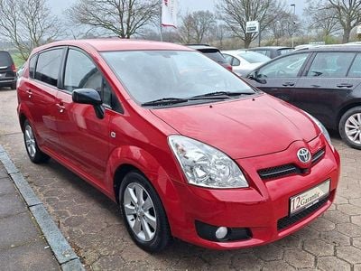 Usata Toyota Corolla Verso Executive 129 CV (94 kW) 2008 Rosso Monovolume