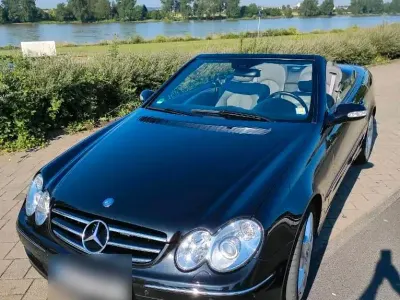 Gebraucht Mercedes CLK200 Avantgarde 163 PS (119 kW) 2006 Schwarz Cabrio