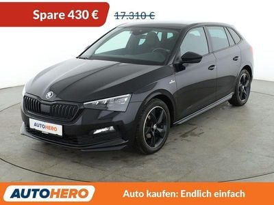 Gebraucht Skoda Scala Monte Carlo 150 PS (110 kW) 2020 Schwarz Kleinwagen