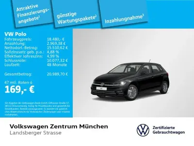 Gebraucht VW Polo Style 95 PS (69 kW) 2023 Schwarz Kleinwagen