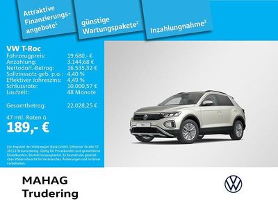 Gebraucht VW T-Roc Life 110 PS (80 kW) 2022 Grau SUV