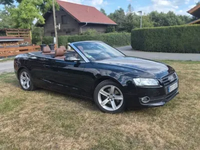 Gebraucht Audi A5 Cabriolet 160 PS (117 kW) 2011 Schwarz Cabrio