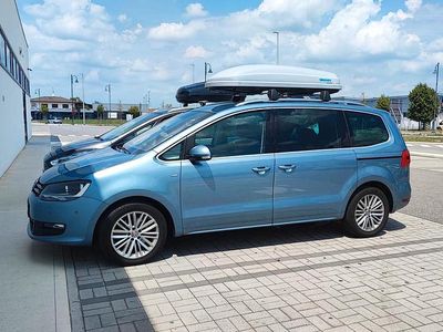 Blau Gebraucht 2014 VW Sharan Cup Van / Kleinbus | 16.500 € (Etwas zu teuer)