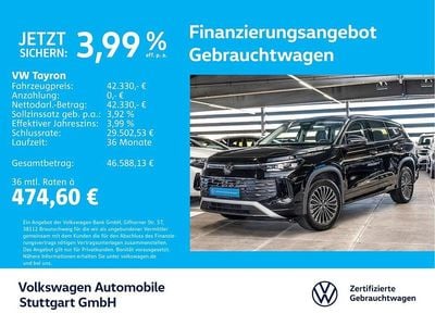 Grenadillschwarz metallic Gebraucht 2025 VW Tayron Life SUV | 42.330 € (Superpreis)