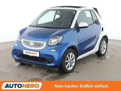 Gebraucht Smart ForTwo Cabrio Basis 71 PS (52 kW) 2016 Weiß Cabrio