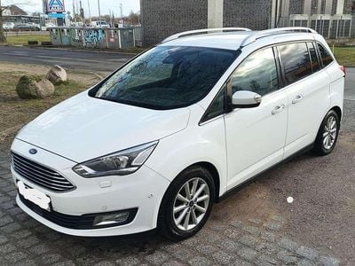 Gebraucht Ford C-MAX 170 PS (125 kW) 2018 Weiß Van / Kleinbus
