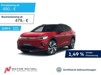 Brugt VW ID.4 GTX 250 kW (340 HK) 2025 Rød SUV