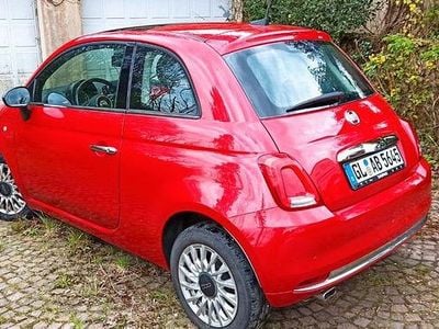 Second-hand Fiat 500 Lounge 69 CP (50 kW) 2019 Roșu Hatchback