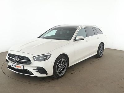 Gebraucht Mercedes E300 AMG line 122 PS (89 kW) 2022 Weiß Kombi