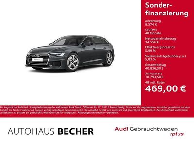 Grau Gebraucht 2022 Audi A6 Sport Kombi | 42.930 € (Teuer)