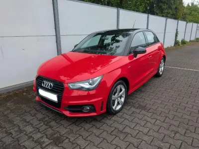 Brugt Audi A1 Sportback S-Line 90 HK (66 kW) 2013 Rød Hatchback