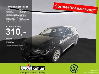 Gebraucht VW Arteon Elegance 200 PS (147 kW) 2021 Schwarz Kombi