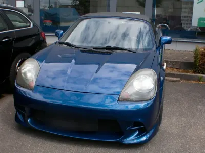 Gebraucht Toyota MR2 140 PS (102 kW) 2000 Blau Cabrio