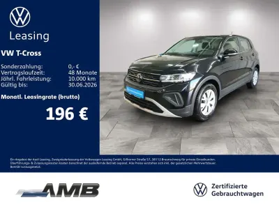 Gebraucht VW T-Cross 95 PS (69 kW) 2025 Schwarz SUV