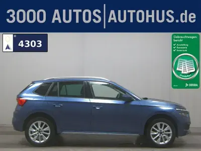 Brugt Skoda Kamiq Style 116 HK (85 kW) 2020 Blå SUV