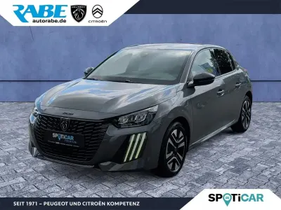 Brugt Peugeot 208 Allure 101 HK (74 kW) 2024 Grå Hatchback