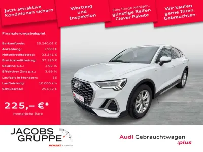 Gebraucht Audi Q3 Sportback Design 150 PS (110 kW) 2025 Gletscherweiß metallic SUV