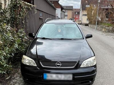 Gebraucht Opel Astra 125 PS (91 kW) 2002 Schwarz Kombi