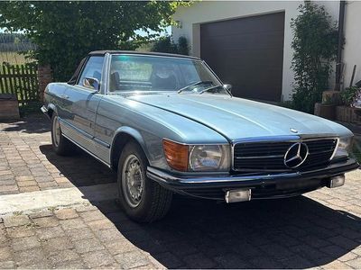 Gebraucht Mercedes SL350 200 PS (147 kW) 1971 Blau Cabrio