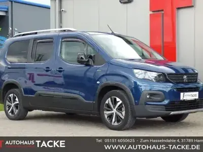 Gebraucht Peugeot Rifter Allure GT-Line 131 PS (96 kW) 2021 Blau Van / Kleinbus