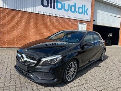 Usata Mercedes A200 AMG line 136 CV (100 kW) 2018 Nero Berlina