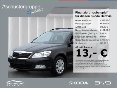 Gebraucht Skoda Octavia Ambition 105 PS (77 kW) 2012 Schwarz Kombi