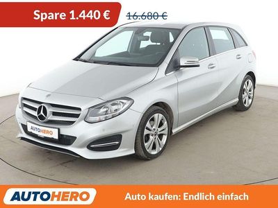 Gebraucht Mercedes B180 Urban 109 PS (80 kW) 2017 Grau Van / Kleinbus