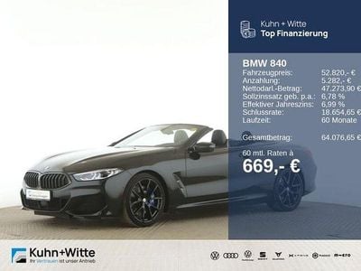 Gebraucht BMW 840 Sport Line 333 PS (244 kW) 2022 Schwarz Coupé