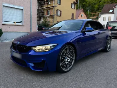 Gebraucht BMW M4 Cabriolet Competition Edition 450 PS (330 kW) 2018 Blau Cabrio