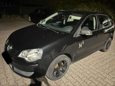 Gebraucht VW Polo 64 PS (47 kW) 2006 Schwarz Kleinwagen