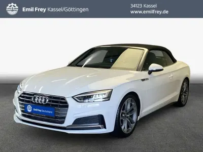 Gebraucht Audi A5 Cabriolet S-line plus 190 PS (139 kW) 2019 Weiss Cabrio