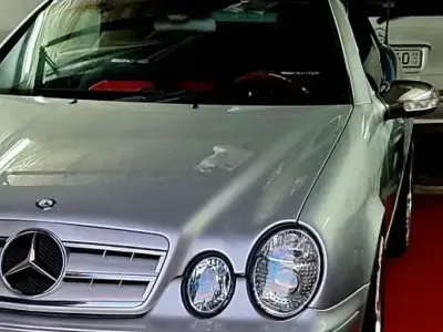 Brugt Mercedes CLK200 163 HK (119 kW) 2002 Sølv Cabriolet