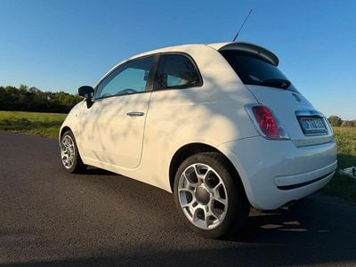 Usata Fiat 500 69 CV (50 kW) 2009 Bianco Cabrio
