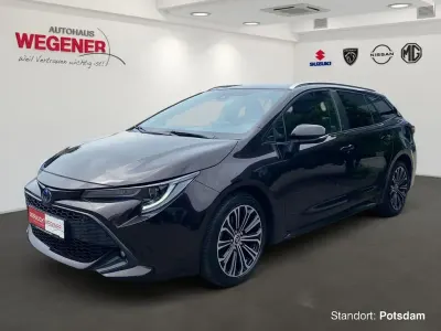 Gebraucht Toyota Corolla Hybrid Team 152 PS (111 kW) 2022 Phantom brown metallic Kombi