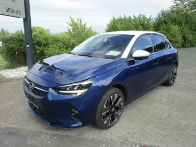 Gebraucht Opel Corsa-e Elegance 100 kW (136 PS) 2020 Nautic blue (metallic) Kleinwagen