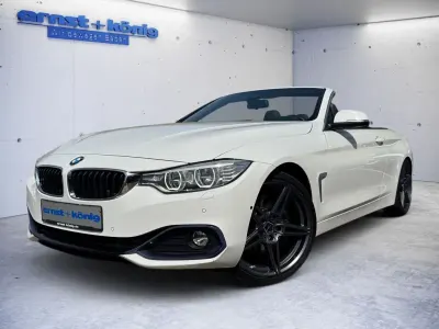 Gebraucht BMW 430 Cabriolet Sport Line 252 PS (185 kW) 2016 Weiß Cabrio