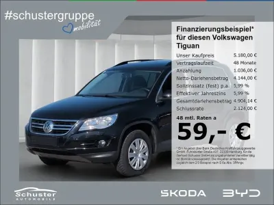Gebraucht VW Tiguan Track & Field 170 PS (125 kW) 2009 Schwarz SUV