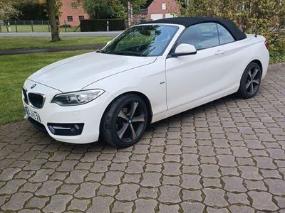 gebraucht BMW 218 d Cabrio Sport Line Sport Line