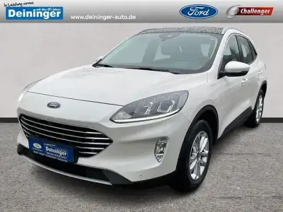 Brugt Ford Kuga Titanium 224 HK (164 kW) 2022 Hvid SUV