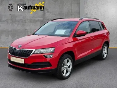 Używany Skoda Karoq Ambition 150 KM (110 kW) 2017 Czerwony SUV